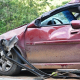 car accident red